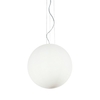 Ideal lux mapa bianco sp1 d50 lampada a sospensione d 500 x h min 750 / max 2500 mm Luci & illuminazione Casa & cucina