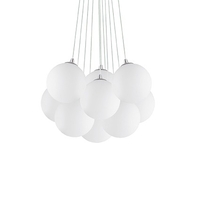 Ideal lux mapa plus sp11 lampada a sospensione d 580 x h min 430 / max 1300 mm Luci & illuminazione Casa & cucina