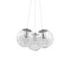 Ideal lux mapa sat sp3 ottone lampada a sospensione d 550 x h min 500 / max 1320 mm Luci & illuminazione Casa & cucina