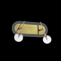 Ideal lux maracas ap2 lampada da parete l 380 x h 270 x p 125 mm Luci & illuminazione Casa & cucina