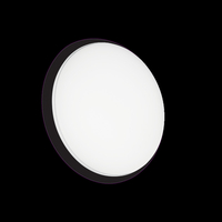 Ideal lux mib pl round 4000k lampada da soffitto d 300 x h 50 mm Luci & illuminazione Casa & cucina