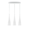 Ideal lux milk sp3 lampada a sospensione l 620 x h min 780 / max 1150 x p 170 mm Luci & illuminazione Casa & cucina