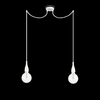 Ideal lux minimal sp2 bianco opaco lampada a sospensione l 1600 x h min 510 / max 1500 x p Luci & illuminazione Casa & cucina