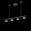 Ideal lux minor linear sp4 lampada a sospensione l 755 x h min 290 / max 2040 x p 85 mm Luci & illuminazione Casa & cucina
