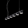 Ideal lux minor linear sp6 lampada a sospensione l 1150 x h min 290 / max 2040 x p 85 mm Luci & illuminazione Casa & cucina
