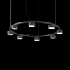 Ideal lux minor round sp8 lampada a sospensione d 765 x h min 290 / max 2040 mm Luci & illuminazione Casa & cucina