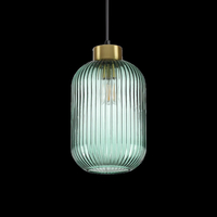 Ideal lux mint-3 sp1 verde lampada a sospensione d 200 x h min 550 / max 2300 mm Luci & illuminazione Casa & cucina