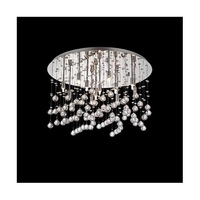 Ideal lux moonlight pl12 cromo lampada da soffitto d 600 x h 360 mm Luci & illuminazione Casa & cucina