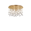 Ideal lux moonlight pl12 oro lampada da soffitto d 600 x h 360 mm Luci & illuminazione Casa & cucina