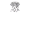 Ideal lux moonlight pl5 oro lampada da soffitto d 260 x h 200 mm Luci & illuminazione Casa & cucina
