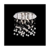 Ideal lux moonlight pl8 cromo lampada da soffitto d 400 x h 360 mm Luci & illuminazione Casa & cucina
