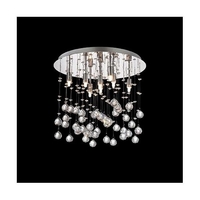 Ideal lux moonlight pl8 cromo lampada da soffitto d 400 x h 360 mm Luci & illuminazione Casa & cucina