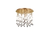 Ideal lux moonlight pl8 oro lampada da soffitto d 400 x h 360 mm Luci & illuminazione Casa & cucina