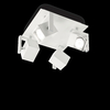 Ideal lux mouse pl4 bianco lampada da soffitto l 290 x h 140 x p 290 mm Luci & illuminazione Casa & cucina