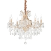Ideal lux napoleon sp8 oro lampada a sospensione d 670 x h min 890 / max 1700 mm Luci & illuminazione Casa & cucina