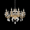 Ideal lux negresco sp8 trasparente lampada a sospensione d 735 x h min 755 / max 1550 mm Luci & illuminazione Casa & cucina