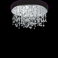 Ideal lux neve pl15 bianco lampada da soffitto d 800 x h 315 mm Luci & illuminazione Casa & cucina