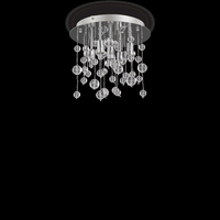 Ideal lux neve pl5 cromo lampada da soffitto d 270 x h 240 mm Luci & illuminazione Casa & cucina