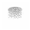 Ideal lux neve pl8 cromo lampada da soffitto d 405 x h 315 mm Luci & illuminazione Casa & cucina