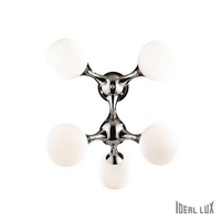 Ideal lux nodi pl5 bianco lampada da soffitto l 550 x h 550 x p 500 mm Luci & illuminazione Casa & cucina
