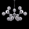Ideal lux nodi sp15 cromo lampada a sospensione d 1050 x h min 830 / max 2400 mm Luci & illuminazione Casa & cucina
