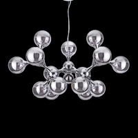 Ideal lux nodi sp15 cromo lampada a sospensione d 1050 x h min 830 / max 2400 mm Luci & illuminazione Casa & cucina