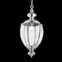 Ideal lux norma sp1 cromo lampada a sospensione d 250 x h min 780 / max 1620 mm Luci & illuminazione Casa & cucina