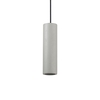 Ideal lux oak sp1 round cemento lampada a sospensione d 70 x h min 500 / max 1400 mm Luci & illuminazione Casa & cucina