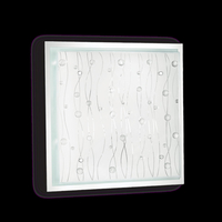 Ideal lux ocean pl3 trasparente lampada da soffitto l 420 x h 420 x p 90 mm Luci & illuminazione Casa & cucina