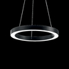 Ideal lux oracle d60 round nero lampada a sospensione d 600 x h min 295 / max 2045 mm Luci & illuminazione Casa & cucina