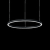 Ideal lux oracle slim sp d070 round 3000k on-off bk lampada a sospensione d 700 x h min 27 Luci & illuminazione Casa & cucina