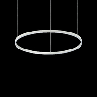 Ideal lux oracle slim sp d070 round 3000k on-off wh lampada a sospensione d 700 x h min 27 Luci & illuminazione Casa & cucina