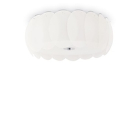 Ideal lux ovalino pl8 lampada da soffitto d 520 x h 200 mm Luci & illuminazione Casa & cucina