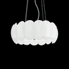 Ideal lux ovalino sp8 lampada a sospensione d 550 x h min 465 / max 1200 mm Luci & illuminazione Casa & cucina