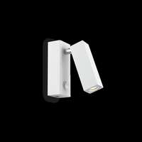 Ideal lux page ap square bianco lampada da parete l 40 x h 110 x p 150 mm Luci & illuminazione Casa & cucina