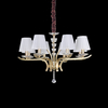 Ideal lux pegaso sp8 ottone lampada a sospensione d 760 x h min 640 / max 1500 mm Luci & illuminazione Casa & cucina