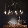 Ideal lux pop sp10 nero lampada a sospensione d 900 x h min 1050 / max 1870 mm Luci & illuminazione Casa & cucina