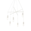 Ideal lux pop sp6 bianco lampada a sospensione d 540 x h min 1000 / max 1820 mm Luci & illuminazione Casa & cucina