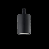 Ideal lux portalampada e27 liscio nero (conf. da 3 pz.) portalampada d 40 x h 85 mmportala Incasso Elettrodomestici