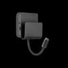 Ideal lux probe ap2 nero lampada da parete l 130 x h 235 x p 135 mm Luci & illuminazione Casa & cucina