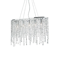 Ideal lux rain sp5 lampada a sospensione l 665 x h min 615 / max 1450 x p 235 mm Luci & illuminazione Casa & cucina