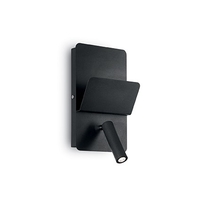 Ideal lux read ap nero lampada da parete l 150 x h 250 x p 75 mm Luci & illuminazione Casa & cucina