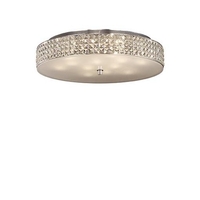 Ideal lux roma pl12 lampada da soffitto d 600 x h 130 mm Luci & illuminazione Casa & cucina