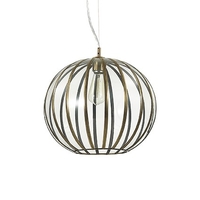 Ideal lux rondo sp1 d40 lampada a sospensione d 400 x h min 580 / max 2330 mm Luci & illuminazione Casa & cucina