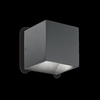 Ideal lux rubik ap antracite 4000k lampada da parete l 100 x h 100 x p 100 mm Luci & illuminazione Casa & cucina