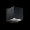 Ideal lux rubik ap nero 4000k lampada da parete l 100 x h 100 x p 100 mm Luci & illuminazione Casa & cucina