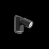 Ideal lux rudy ap1 nero lampada da parete l 70 x h 130 x p min 90 / max 115 mm Luci & illuminazione Casa & cucina