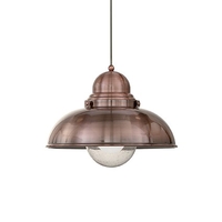 Ideal lux sailor sp1 d43 rame lampada a sospensione d 430 x h min 600 / max 1600 mm Luci & illuminazione Casa & cucina