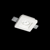 Ideal lux samba fi square d60 (conf. da 2 pz.) lampada da incasso l 100 x h 100 x p 100 mm Luci & illuminazione Casa & cucina