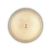 Ideal lux shell pl6 ambra lampada da soffitto d 600 x h 200 mm Luci & illuminazione Casa & cucina